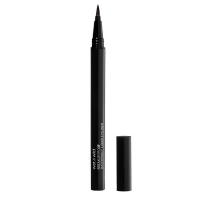 Wet n Wild Megalast Breakup-Proof Liquid Eyeliner – Black - 0.03 fl oz