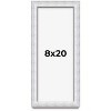 PosterPalooza | Panoramic Modern Shadow Box 1.5" Depth White Frame - UV Acrylic, Backing, Hanging Hardware - 2 of 4
