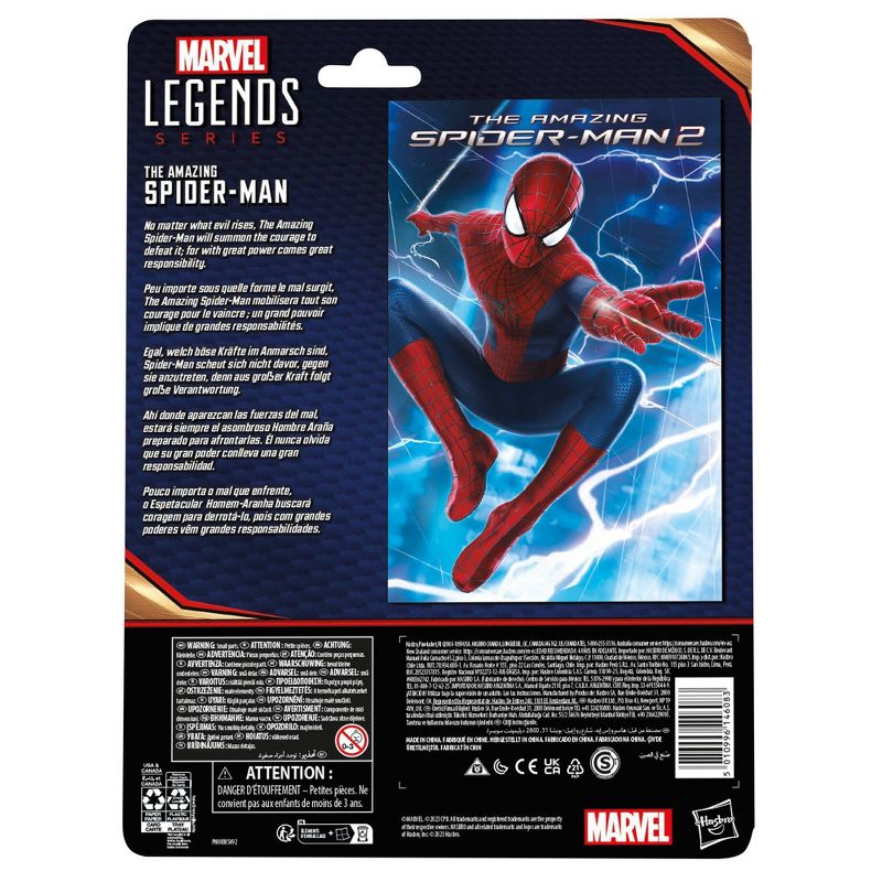Marvel Spider-Man Legends The Amazing Spider-Man Action Figure, 4 of 10