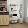 BestMassage 4-Tier Shelving Storage Shelves Garage Shelving Adjustable Shelf Total Bearing Capacity Multi-Functional Use for Home Office - 2 of 4
