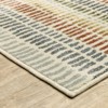 Bryant Distressed Striped Indoor Area Rug Ivory - Captiv8e Designs - 2 of 4