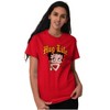 Funny Betty Boop Cartoon Hug Life Womens Graphic T Shirt Tees Brisco Brands - 4 of 4