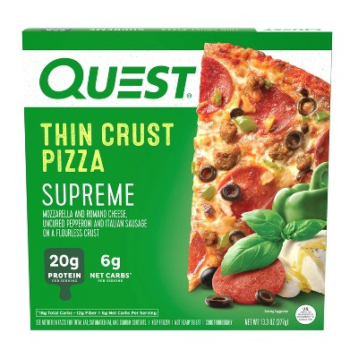 Quest Nutrition Supreme Frozen Thin Crust Pizza - 13.3oz