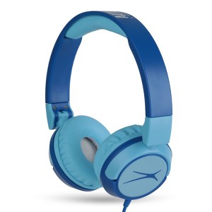 Altec Lansing Kid Safe Wired Headphones, Over Ear for Kids Ages 3-5, Volume-Limiting, Compact Foldable with Cord  and Mic, APA Approved - 1 of 4