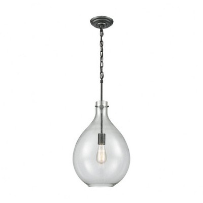 Elk Home Sunderland 1 - Light Pendant in  Silvered Graphite
