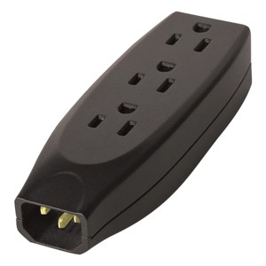 AudioQuest IEC 3-Outlet Power Strip with Male Connector - 1 of 1