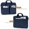 Acoinel 17-17.3 inch Slim Laptop Bag with Shoulder Strap for Men Women - 3 of 4