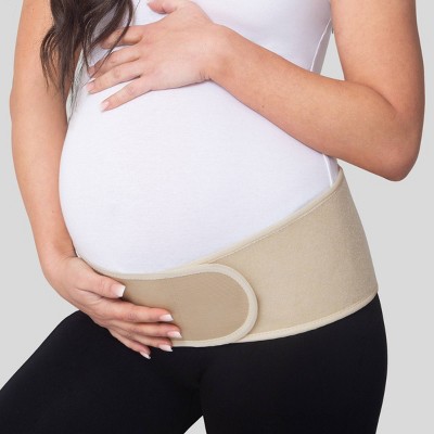 Maternity Belly Band for Pregnancy - Soft & Breathable Pregnancy Belly  Support Belt - Pelvic Support Bands - Tummy Band Sling for Pants - Pregnancy  Back Brace (Classic Ivory, M/L) : 