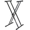 Quik Lok T-20BK X Stand for Keyboard. Single Tier Double Brace - 2 of 4