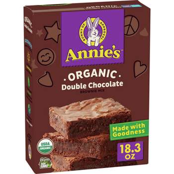 Annie's Organic Double Chocolate Brownie Mix - 18.3oz