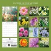 2026 Square Wall Calendar, Flower of the Month, 16-Month Floral Theme with 180 Reminder Stickers (12x12 In) - 4 of 4