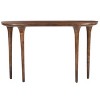 Spiker Console Table 29.9" H – Solid Mango Wood in Walnut Finish for Entryway, Hallway, or Living Room by Zuo Modern - 4 of 4