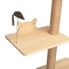 Gulches Pet Tower Collection: Versatile Cat Trees & Climbing Towers with Adjustable Heights, Hammocks, and Scratching Posts - 3 of 4