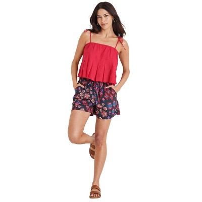 VENUS Womens Linen Easy Shorts