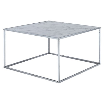 target glass coffee table