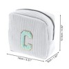 Unique Bargains Letter C Pattern Makeup Bag 1 Pc - 2 of 4