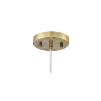Antique Brass Moroccan Mini Pendant Light
