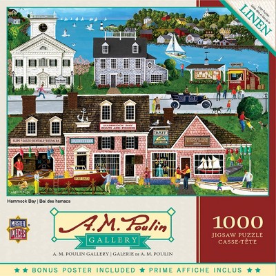 MasterPieces AM Poulin Puzzles Collection - Hammock Bay 1000 Piece Jigsaw Puzzle