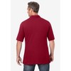 KingSize Men's Big & Tall Shrink-Less Lightweight Polo - 3 of 4
