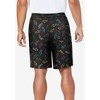 KingSize Men's Big & Tall 8" Swim Trunks With Super Stretch Liner - 3 of 4