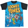 Men's Looney Tunes Collage Of Characters Short Sleeve Costume T-Shirt - 2 of 4