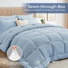 BAGOKIE Comforter Set 5/7 Pieces Reversible Bed in a Bag - 4 of 4