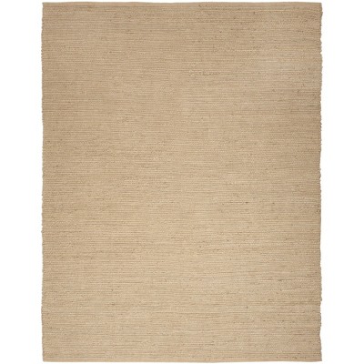 Nourison Farmhouse Natural Jute Flatwoven Rug