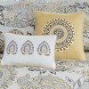 Sapphtopaz 8 Piece Comforter Set Bedding Sets Cotton Plant Flower Pattern Printing and Symmetric Print Reversible Quilt Set - 2 of 4