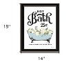HomeRoots Hot Bath Black Framed Print Bathroom Wall Art - 3 of 3