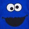 Sesame Street Short Sleeve T-Shirt - Sesame Street Short Sleeve Tee - Elmo & Cookie Monster Big Face Tee(Cookie Monster, 2T) - 2 of 4