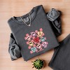 Simply Sage Market Women's Lightweight Garment Dyed Graphic Sweatshirt Candy Heart Smile Solid - 3 of 4