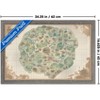 Trends International Wicked: For Good (2025) - Map Framed Wall Poster Prints - 3 of 4