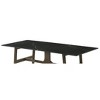 NicBex Dining Table 42" Modern Square Clear Glass Top Chrome Finish Counter Height Table for Dining Room - 2 of 4