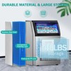RAPSUAR 16.2 in.150 lbs. 24H HalfSize Cube Undercounter Freestanding Commercial Ice Maker - 2 of 4