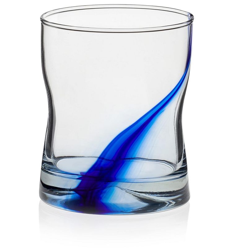 Libbey Blue Ribbon Impressions Rocks Glasses, 12.5-ounce, Set of 8, 5 of 8