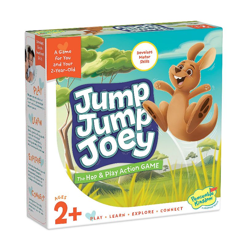 Peaceable Kingdom Jump Jump Joey First Game for Toddlers Interactive Play with Parent Ages 2+, 1 of 5