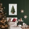 Merry Christmas tree Gallery-Wrapped Canvas - 2 of 4