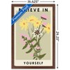 Trends International Botanical Believe In Yourself Framed Wall Poster Prints - 3 of 4