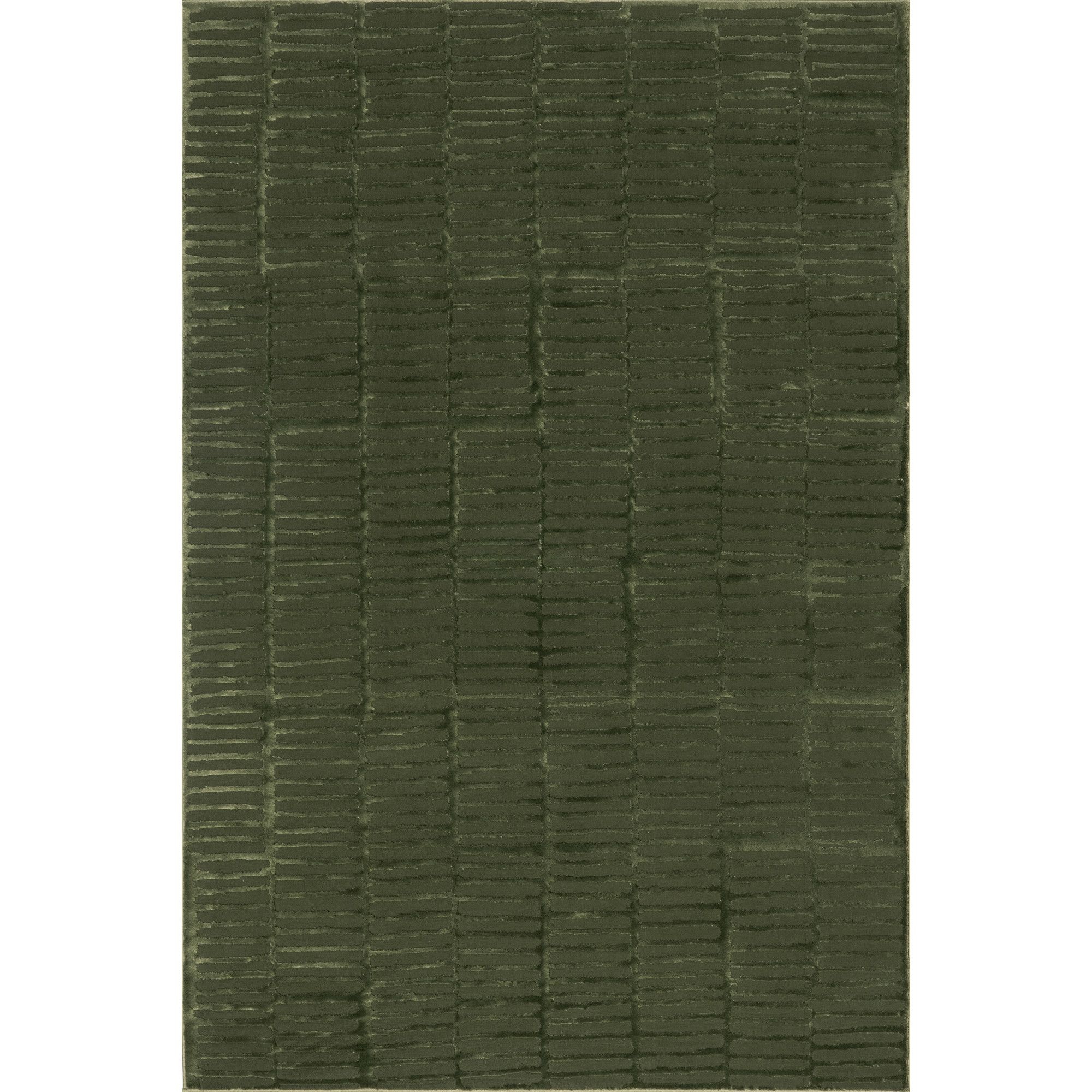 Nuloom Kailani Geometric Pet Friendly Textured Machine Washable Area Rug, 8' x 10', Green