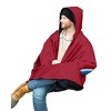 WOLF 56"x107" AnyWear Weather Resistant Exterior Fleece Interior Outdoor Blanket - 2 of 4