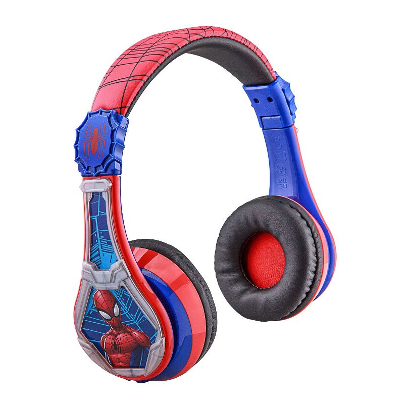 eKids Spider-Man 3 Bluetooth Wireless Headphones, 3 of 8
