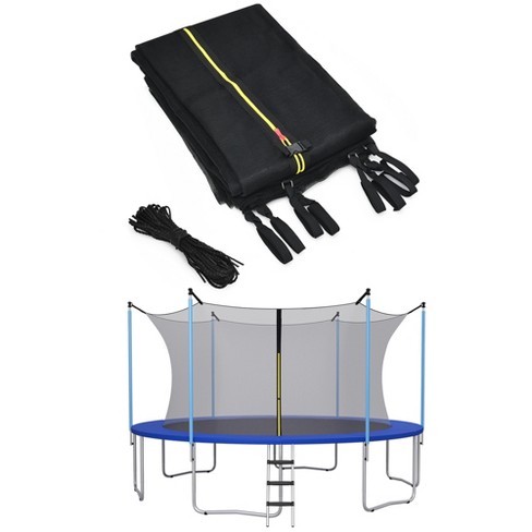 Costway 8ft Trampoline Replacement Safety Enclosure Net Weather resistant Target