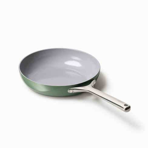 Caraway Nonstick Ceramic 3-Quart Sauce Pan with Lid Sage