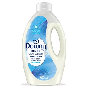 Downy Ocean Mist Rinse Liquid Laundry Additive - 62oz - 1 of 4