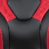 Flash Furniture X10 Gaming Chair Racing Office Ergonomic Computer PC Adjustable Swivel Chair with Flip-up Arms - image 4 of 4