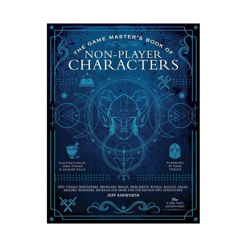 The Game Master&#39;s Book of Non-Player Characters - by  Jeff Ashworth (Hardcover), 1 of 2