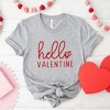 Simply Sage Market Women's Hello Valentine Cursive Short Sleeve Graphic Tee - 3 of 3