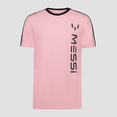 Boys' Messi Mesh Shirt - Pink