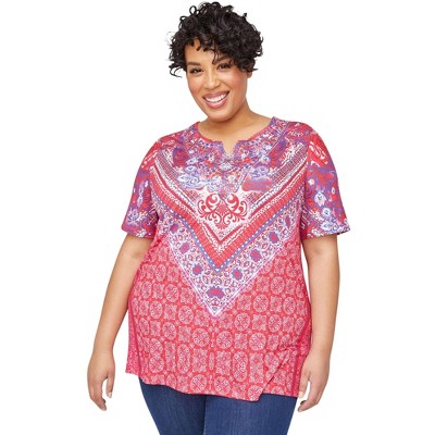 Catherines Women's Plus Size Ethereal Tee