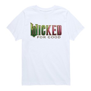Boys' - Wicked - For Good Logo -Youth Short Sleeve Graphic T-Shirt Short Sleeve Graphic T-Shirt - 1 of 4
